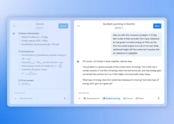 Gemini گوگل با Guided Learning متحول می‌شود