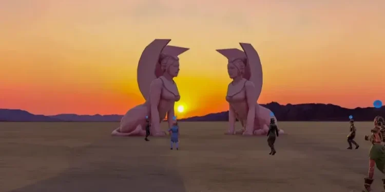 نسخه‌ مجازی Burning Man در پلتفرم Altspace VR شکل گرفت