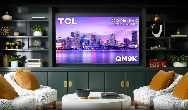 TCL QM9K اولین تلویزیون با Gemini AI و سنسور mmWave