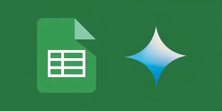 مدیریت هوشمند فرمول‌ها با Gemini در گوگل شیت