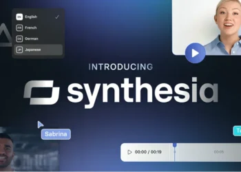 هوش مصنوعی Synthesia تولید ویدیوی حرفه‌ای با متن