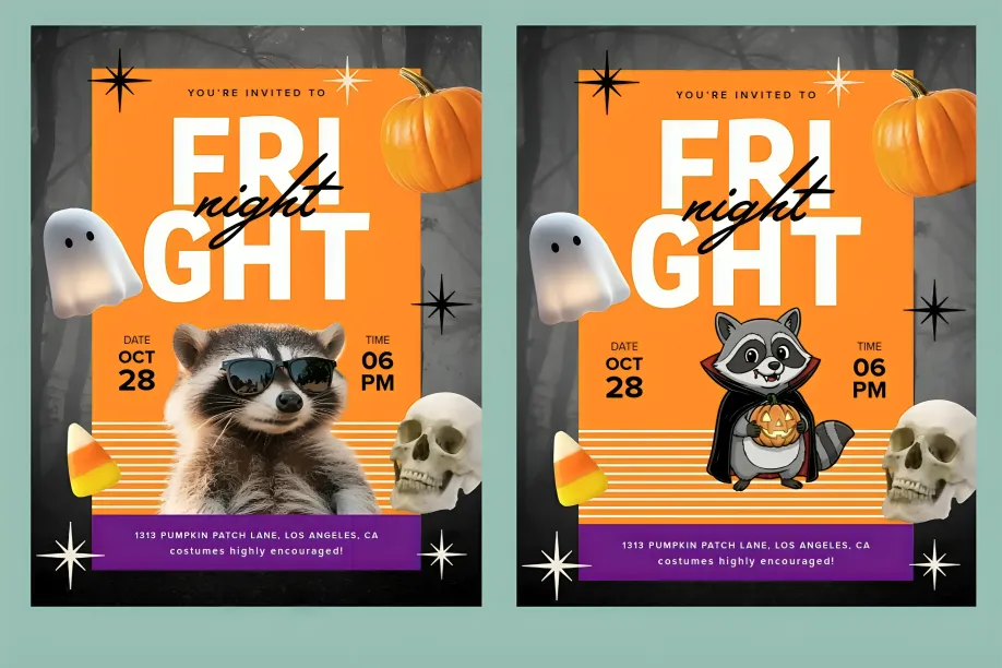 Adobe Express عکس‌ها را کارتونی می‌کند