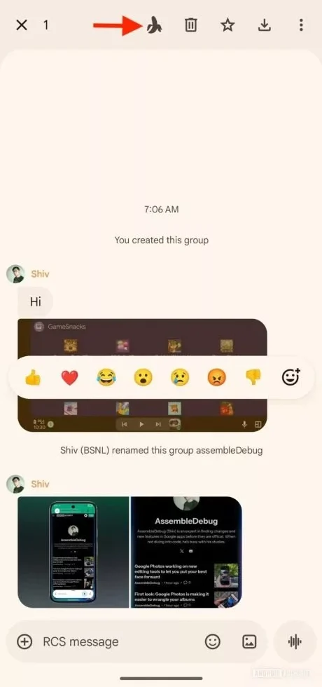 Google Messages به هوش مصنوعی Nano Banana مجهز می‌شود