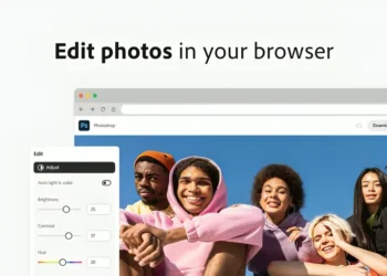 بهترین روش استفاده 12 ماه رایگان از Photoshop Web در کروم