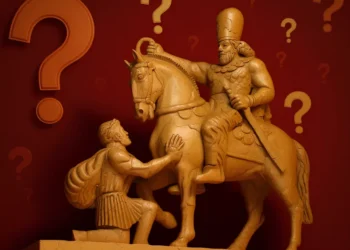 زانو زدن والرین مقابل شاپور ساسانی: نماد، سیاست و تاریخ