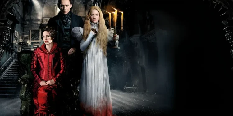 پیشنهاد فیلم کلبه سرخ (Crimson Peak)؛ وقتی دیوارها زنده‌اند