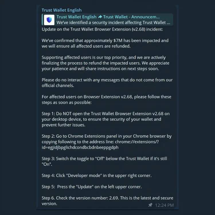 حمله به تراست ولت