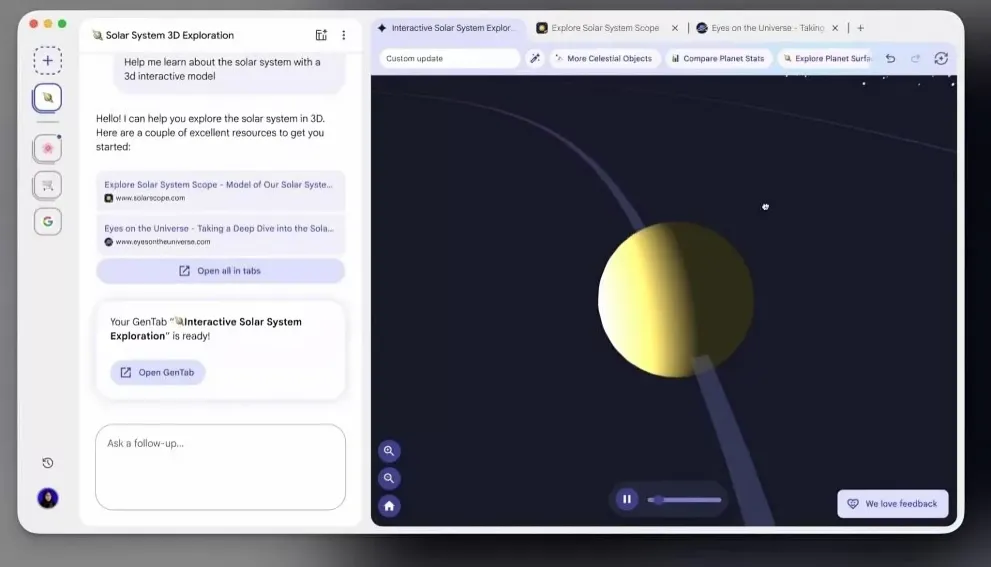 مرورگر دیسکو گوگل جستجوگری که لحظه‌ای اپلیکیشن می‌سازد!