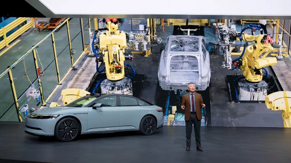 خودروی برقی سونی؛ ورود Afeela 1 به دنیای کراس‌اوورهای هوشمند