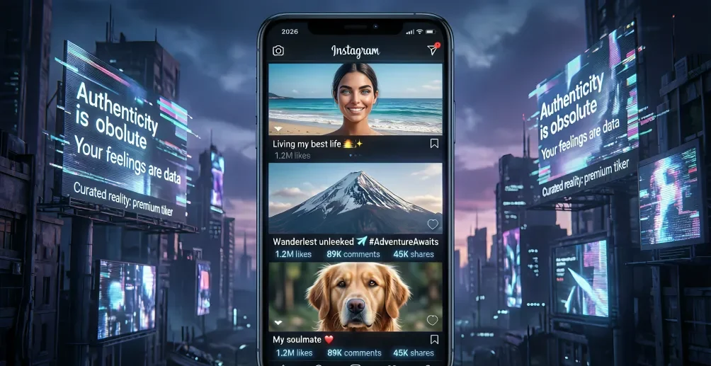 محتوای هوش مصنوعی در اینستاگرام؛ آینده غیرقابل‌اعتماد در 2026