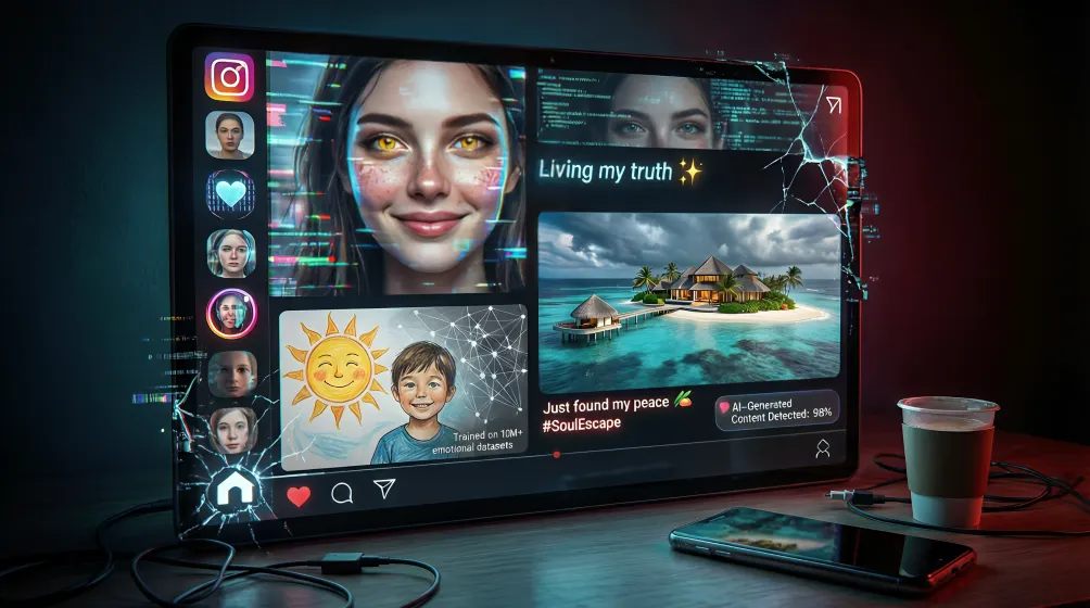 محتوای هوش مصنوعی در اینستاگرام؛ آینده غیرقابل‌اعتماد در 2026